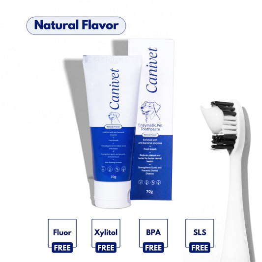 Natural Enzymatic Dog Toothpaste – Removes Tartar & Plaque