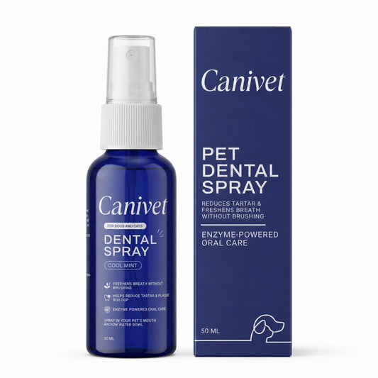 Natural Pet Dental Spray – Fresh Breath & Tartar Control