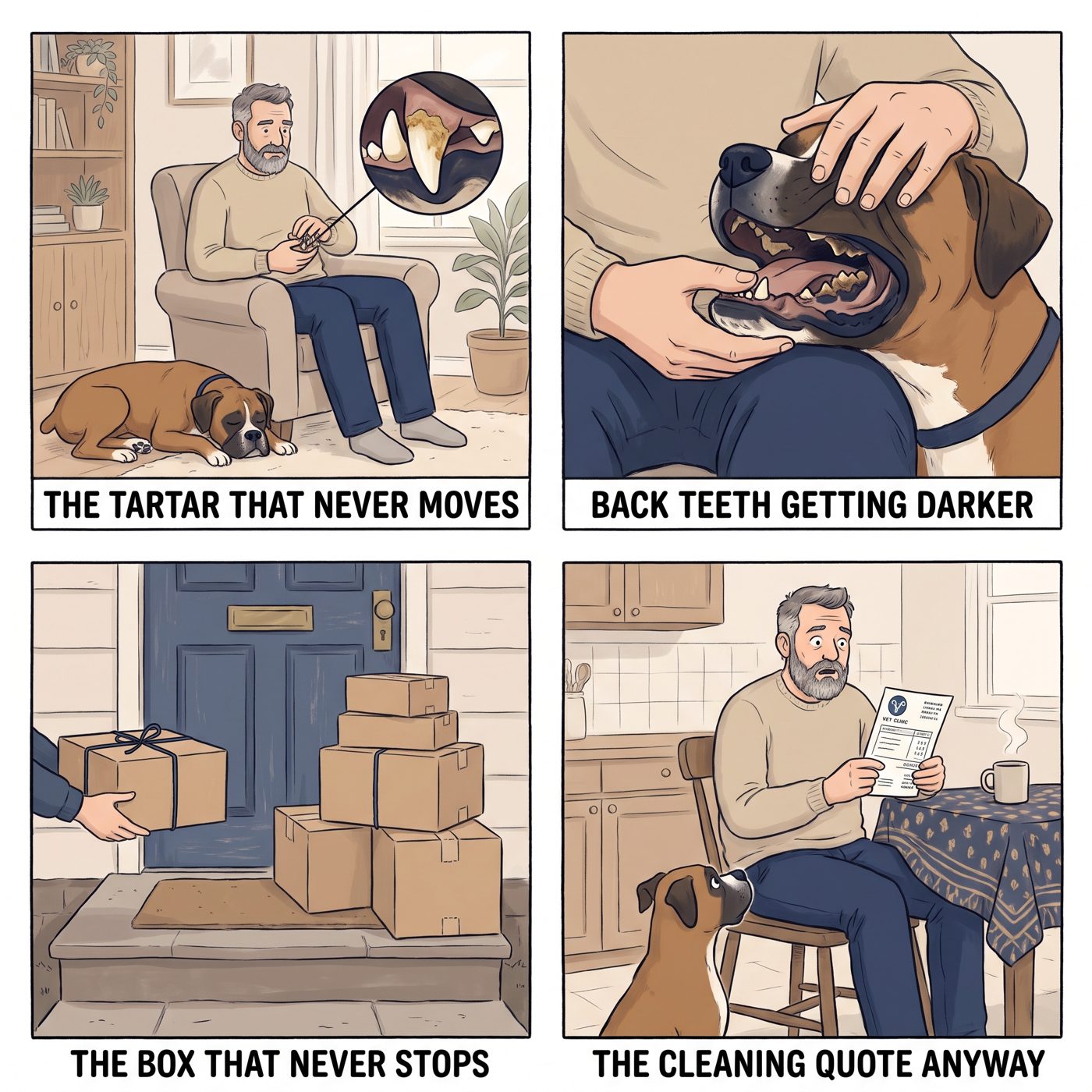The four things every dog parent notices.